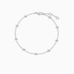 Diamond bracelet in gold
