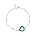 Fred diamond, mother-of-pearl and onyx bracelet in gold Pretty Woman