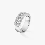 Messika diamond ring in gold Move Noa