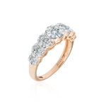 Diamond ring in gold