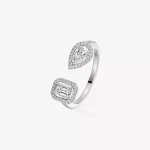 Messika diamond ring in gold My Twin