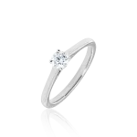 Diamond ring in gold