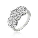 Diamond ring in gold