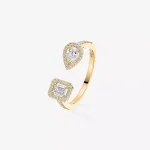 Messika diamond ring in gold My Twin