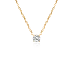 Diamond necklace in gold