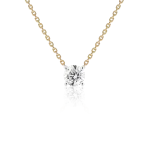 Diamond necklace in gold