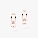 Messika diamond studs in gold Move Uno