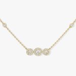MESSIKA diamond necklace in gold Joy Trilogy