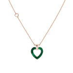 Fred diamond, mother-of-pearl and malachyte necklace in gold Pretty Woman