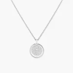 MESSIKA diamond pendant in gold Lucky Move