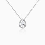 Diamond necklace in gold