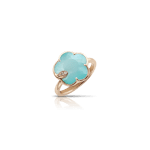 PASQUALE BRUNI diamond and turquoise ring in gold Petit Joli