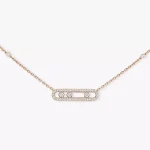 Messika diamond necklace in gold Baby Move