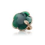 PASQUALE BRUNI agate and diamond ring in gold Ton Joli