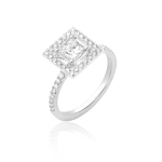 Diamond ring in gold
