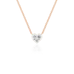 Diamond necklace in gold