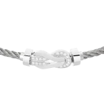 Fred diamond bracelet buckle in gold Chance Infinie, size M