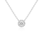 Diamond necklace in gold