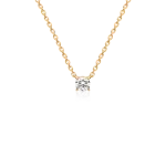 Diamond necklace in gold