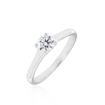 Diamond ring in gold