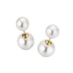 YANA NESPER pearl earrings in gold
