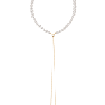YANA NESPER pearl necklace in gold