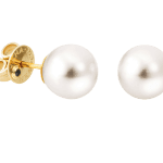 YANA NESPER pearl studs in gold