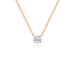 Diamond necklace in gold