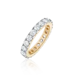 Diamond ring in gold