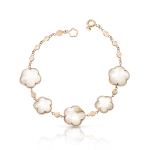 PASQUALE BRUNI agate, mother-of-pearl and diamond bracelet in gold TON JOLI LUNAIRE