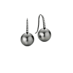 YANA NESPER Tahiti pearl and diamond earrings in gold Appassionata