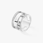 MESSIKA diamond ring in gold MOVE ROMANE