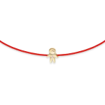 Red string bracelet with diamond – babyboy
