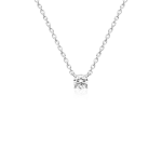 Diamond necklace in gold