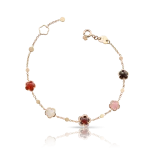 PASQUALE BRUNI moonstone, chalcedony and diamond bracelet in gold FIGLIA DEI FIORI