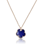PASQUALE BRUNI lapis lazuli, rock crystal and diamond necklace in gold PETIT JOLI