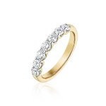 Diamond ring in gold