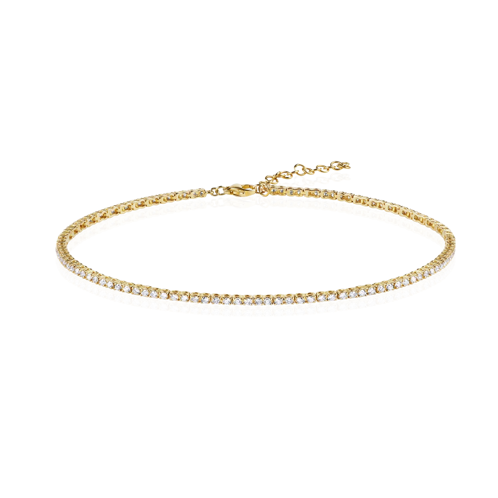 Aukso ir deimantų koljė chocker