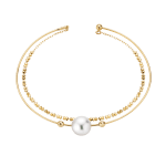 YANA NESPER multi-row pearl bracelet in gold CHARMANT