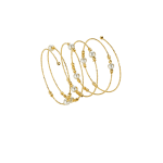 YANA NESPER wrap pearl bracelet in gold CHARMANT