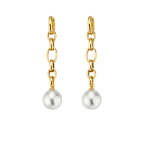YANA NESPER pearl earrings in gold BALTHASAR