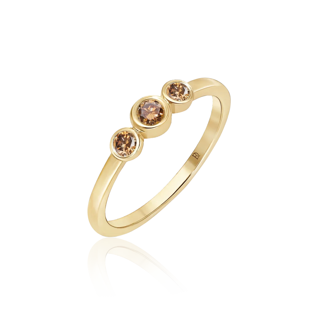 Cognac diamond rings | Factory By Ribas