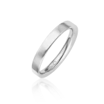 Wedding ring with 0,01 ct diamond