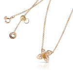 PASQUALE BRUNI diamond necklace in gold PETIT GARDEN