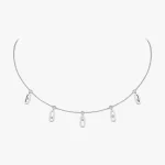 MESSIKA diamond choker in gold MOVE UNO