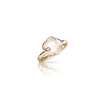 PASQUALE BRUNI mother-of-pearl, moonstone and diamond ring in gold PETIT JOLI