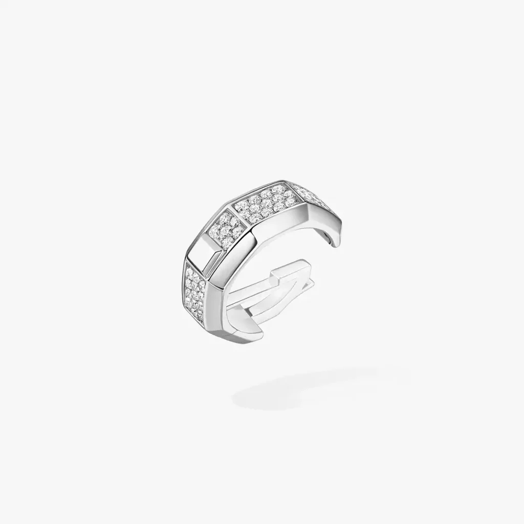 Messika Moderniste cuff auskaras su deimantais